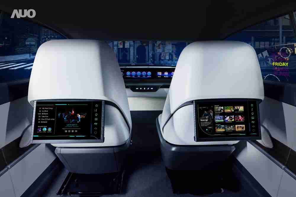 财神娱乐新一代Smart Cockpit 2024，，，以Micro LED先进显示技术优势，，创建〝可卷式后座娱乐显示器〞，，，仅在互动时才显示出所需画面及信息，，扩充更丰富的娱乐和交互信息服务，，获国际奖项荣耀
